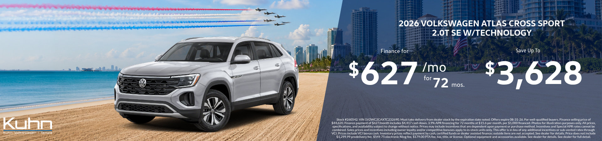 New VW Atlas Cross Sport Special Offers