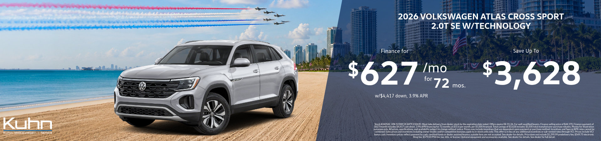 New VW Atlas Cross Sport Special Offers