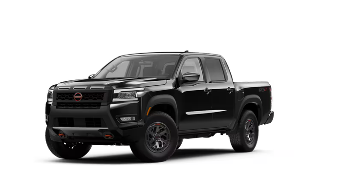Black Nissan Frontier PRO-X® trim.