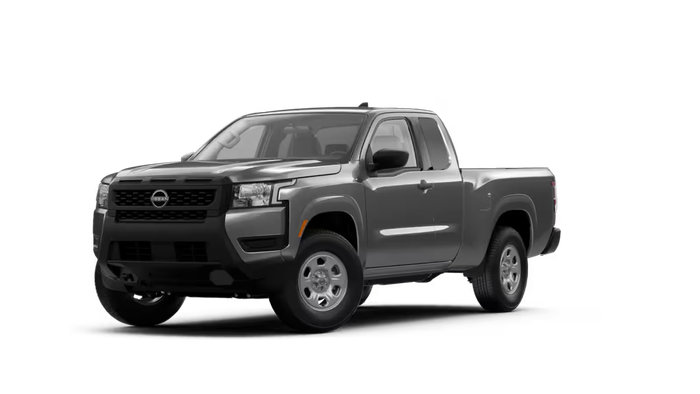 Gray Nissan Frontier S trim.